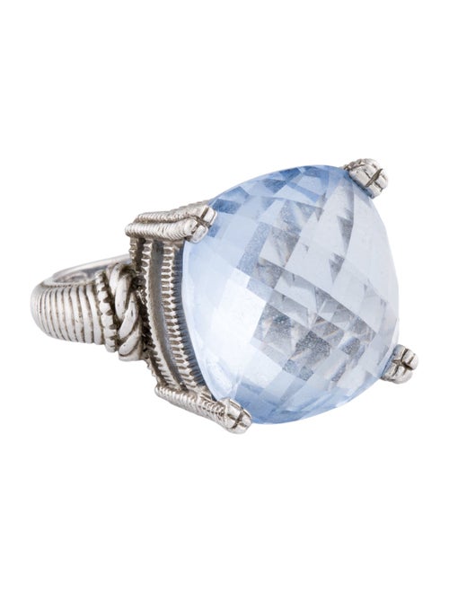 Judith Ripka Synthetic Quartz Cocktail Ring