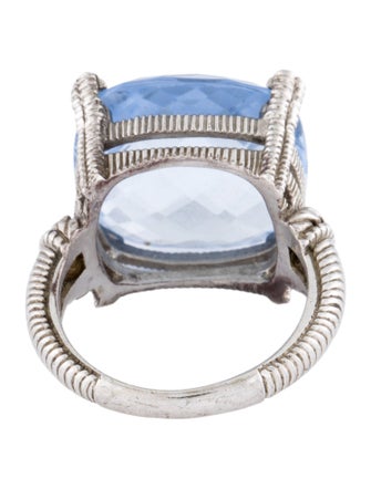 Judith Ripka Synthetic Quartz Cocktail Ring