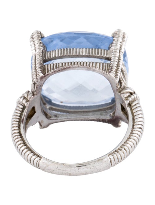 Judith Ripka Synthetic Quartz Cocktail Ring