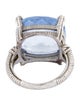 Judith Ripka Synthetic Quartz Cocktail Ring