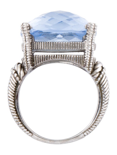 Judith Ripka Synthetic Quartz Cocktail Ring