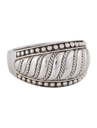 Judith Ripka Milgrain Band Ring