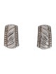 Judith Ripka Milgrain Earclip Earrings