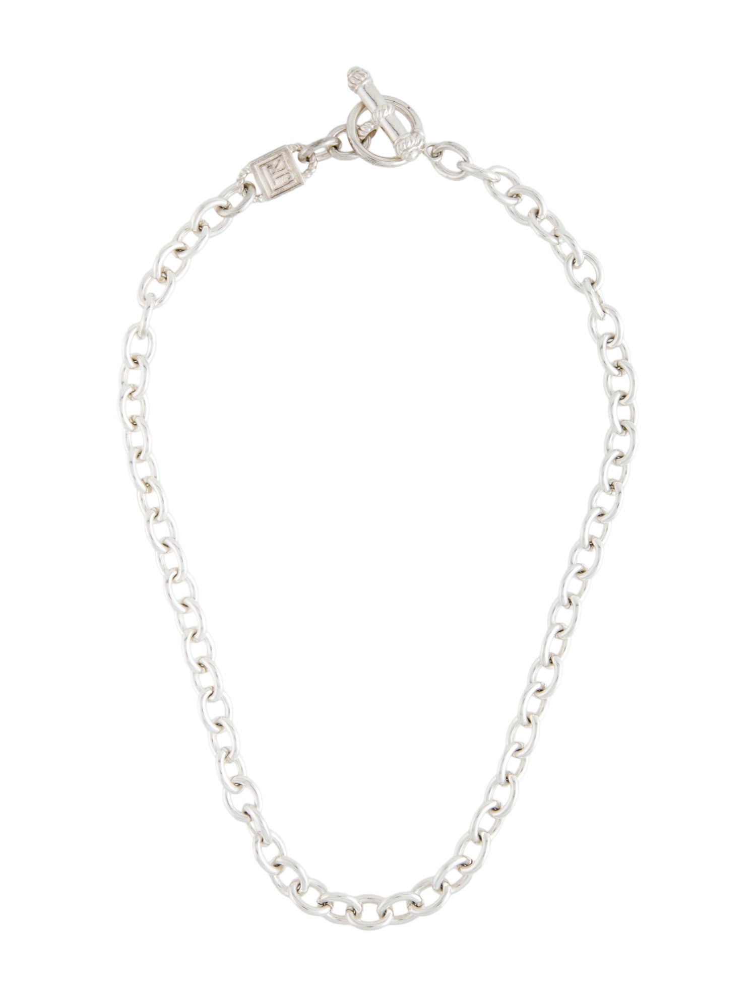 Judith Ripka Chain Link Toggle Necklace