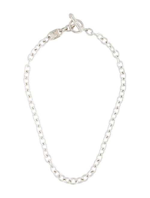 Judith Ripka Chain Link Toggle Necklace
