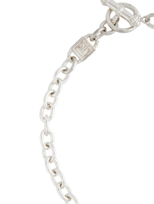 Judith Ripka Chain Link Toggle Necklace