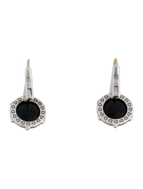 Judith Ripka Onyx Drop Earrings