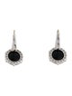Judith Ripka Onyx Drop Earrings