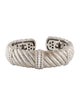 Judith Ripka Cubic Zirconia Pia Cuff Bracelet