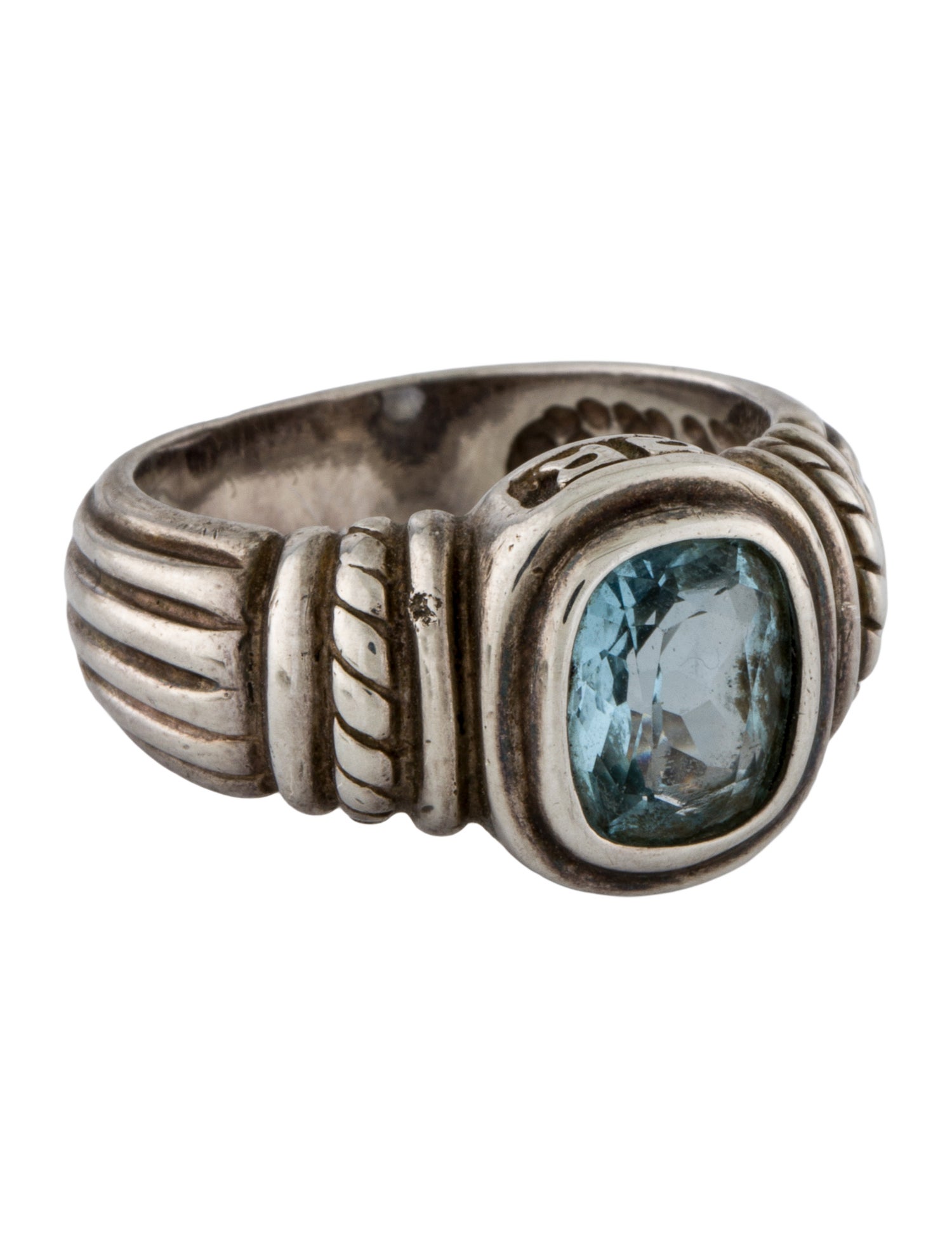 Judith Ripka Topaz Cocktail Ring