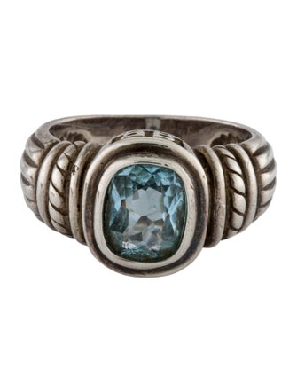 Judith Ripka Topaz Cocktail Ring