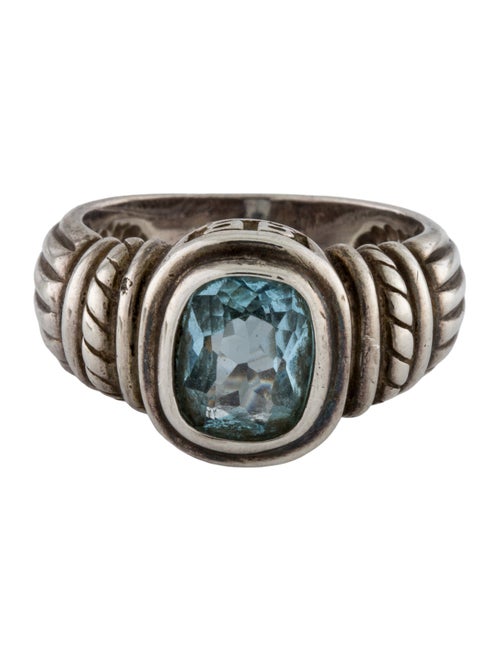 Judith Ripka Topaz Cocktail Ring