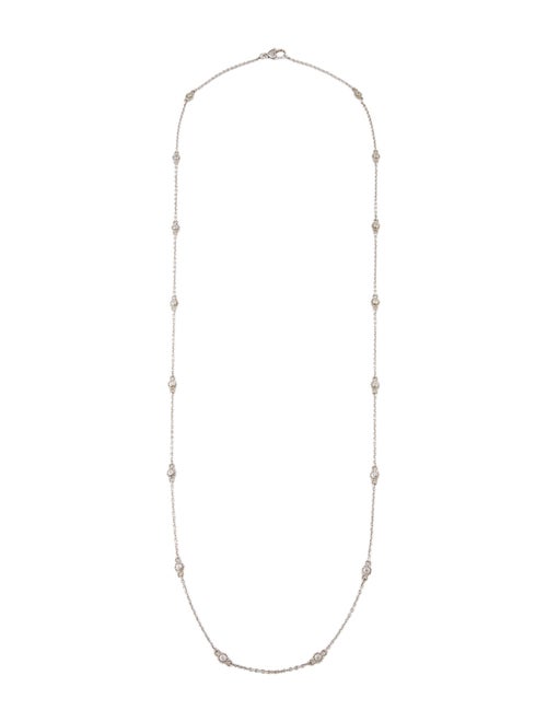 Judith Ripka Cubic Zirconia Station Necklace