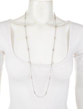 Judith Ripka Cubic Zirconia Station Necklace