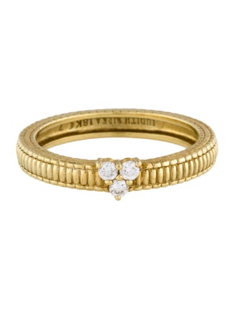 Judith Ripka 18K Diamond Band