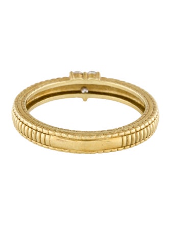 Judith Ripka 18K Diamond Band