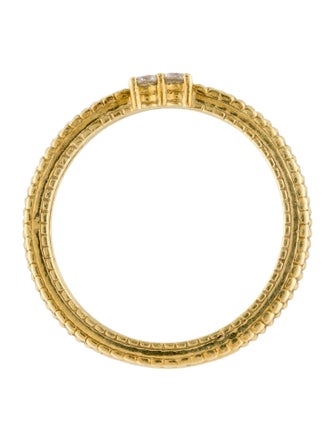 Judith Ripka 18K Diamond Band