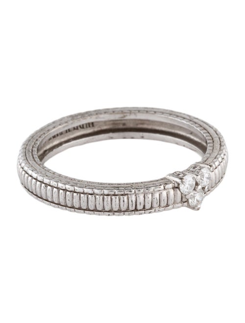 Judith Ripka 18K Diamond Band