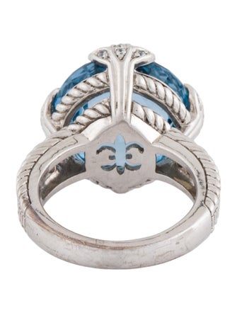 Judith Ripka Synthetic Spinel & Cubic Zirconia Cocktail Ring