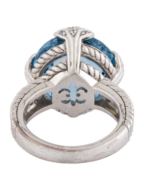 Judith Ripka Synthetic Spinel & Cubic Zirconia Cocktail Ring