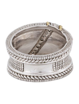 Judith Ripka Diamond Tapered Band