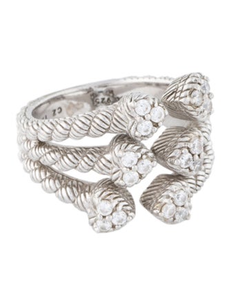 Judith Ripka Cubic Zirconia Cocktail Ring