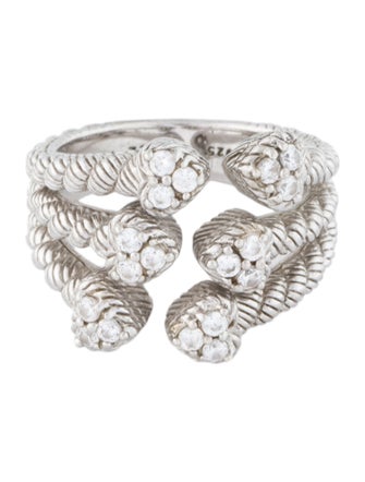 Judith Ripka Cubic Zirconia Cocktail Ring
