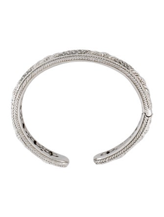 Judith Ripka Cubic Zirconia Cuff Bracelet