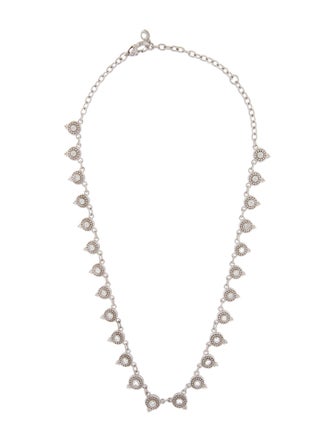 Judith Ripka Cubic Zirconia Dew Drop Collar Necklace