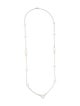 Judith Ripka Mother-of-Pearl Station Necklace