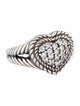 Judith Ripka Cubic Zirconia Heart Cocktail Ring
