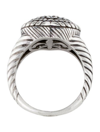 Judith Ripka Cubic Zirconia Heart Cocktail Ring