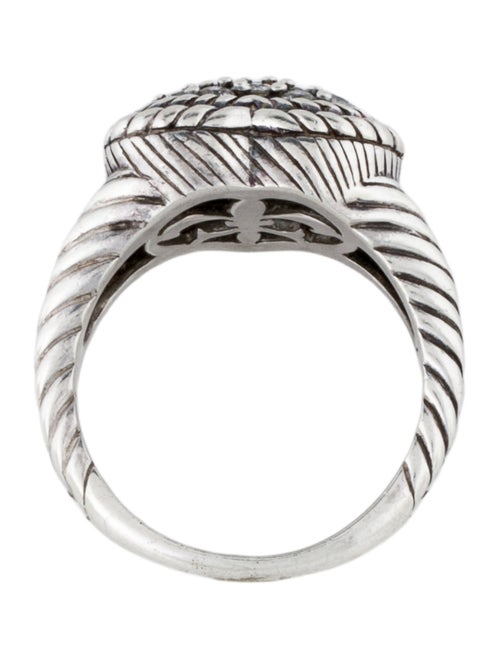 Judith Ripka Cubic Zirconia Heart Cocktail Ring