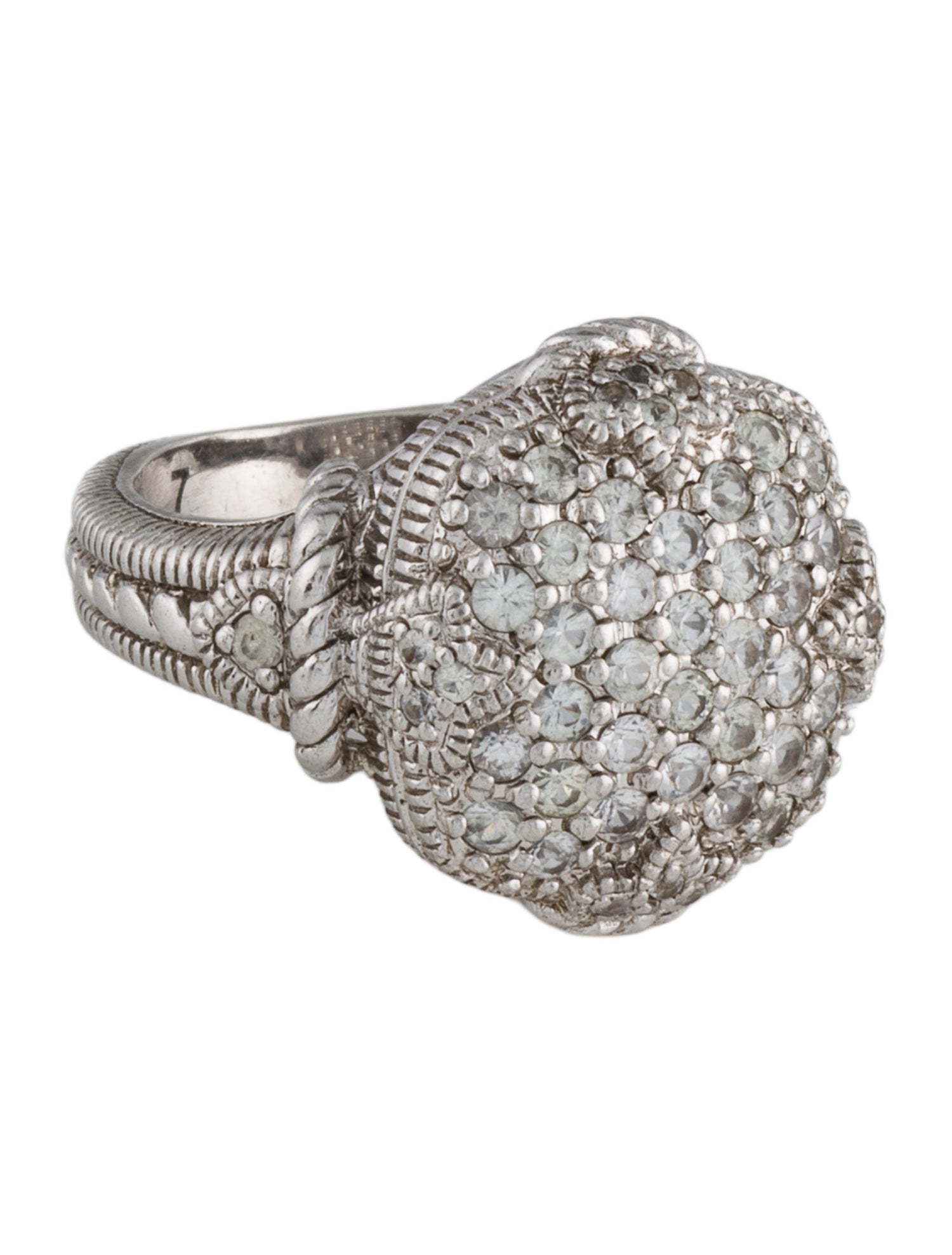 Judith Ripka Sapphire Cocktail Ring