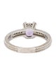 Judith Ripka Amethyst & Cubic Zirconia Cocktail Ring