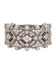 Judith Ripka Cubic Zirconia Encrusted Band Ring