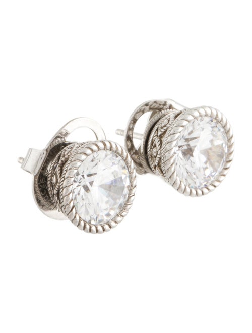 Judith Ripka Cubic Zirconia Stud Earrings