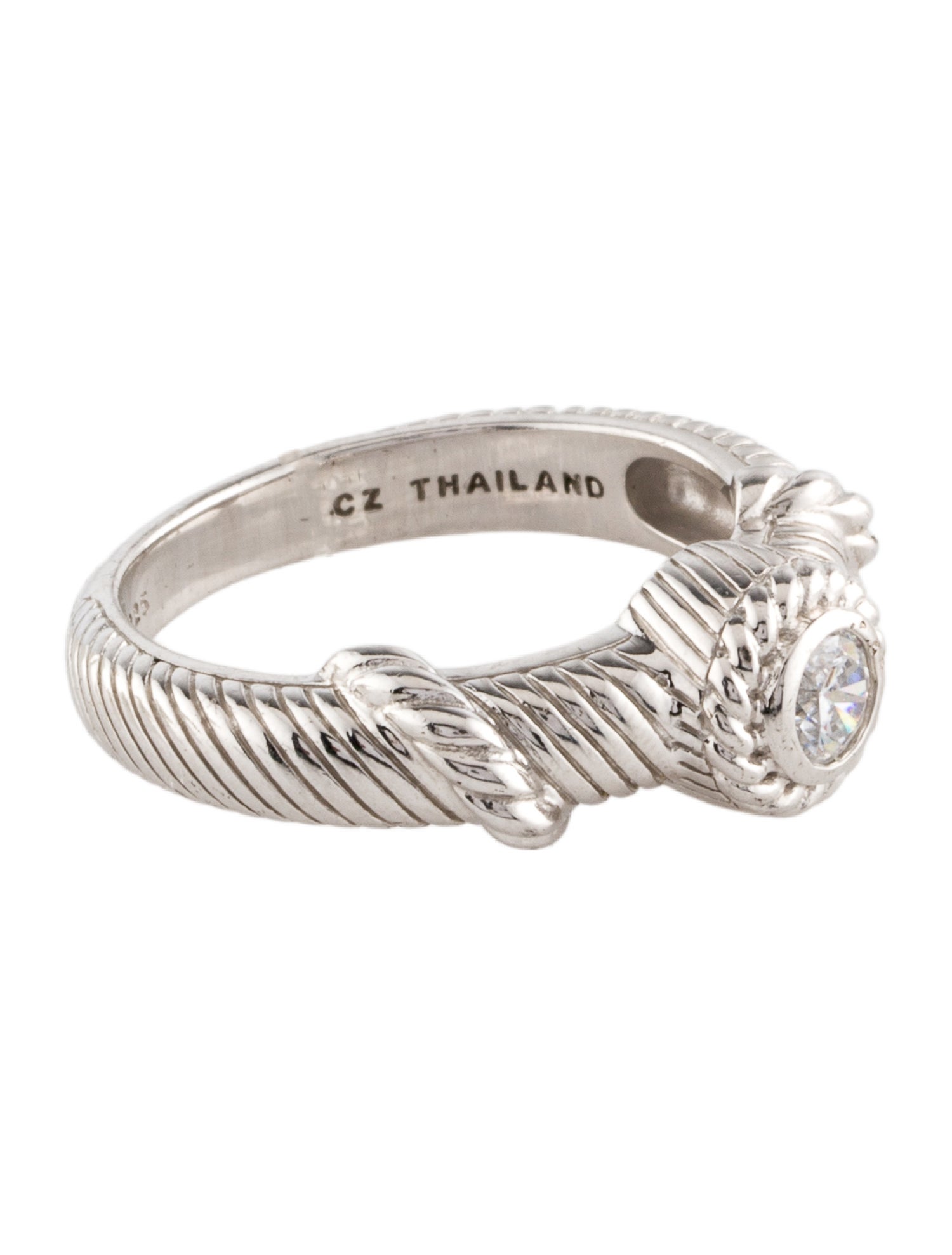 Judith Ripka Cubic Zirconia Cocktail Ring