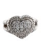 Judith Ripka Cubic Zirconia Heart Cocktail Ring