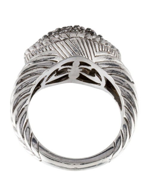 Judith Ripka Cubic Zirconia Heart Cocktail Ring