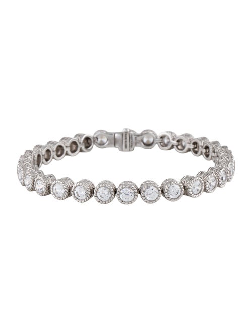 Judith Ripka Cubic Zirconia Tennis Bracelet