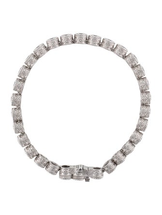 Judith Ripka Cubic Zirconia Tennis Bracelet