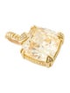 Judith Ripka 18K Canary Crystal & Diamond Lola Pendant