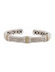 Judith Ripka Diamond Cuff Bracelet