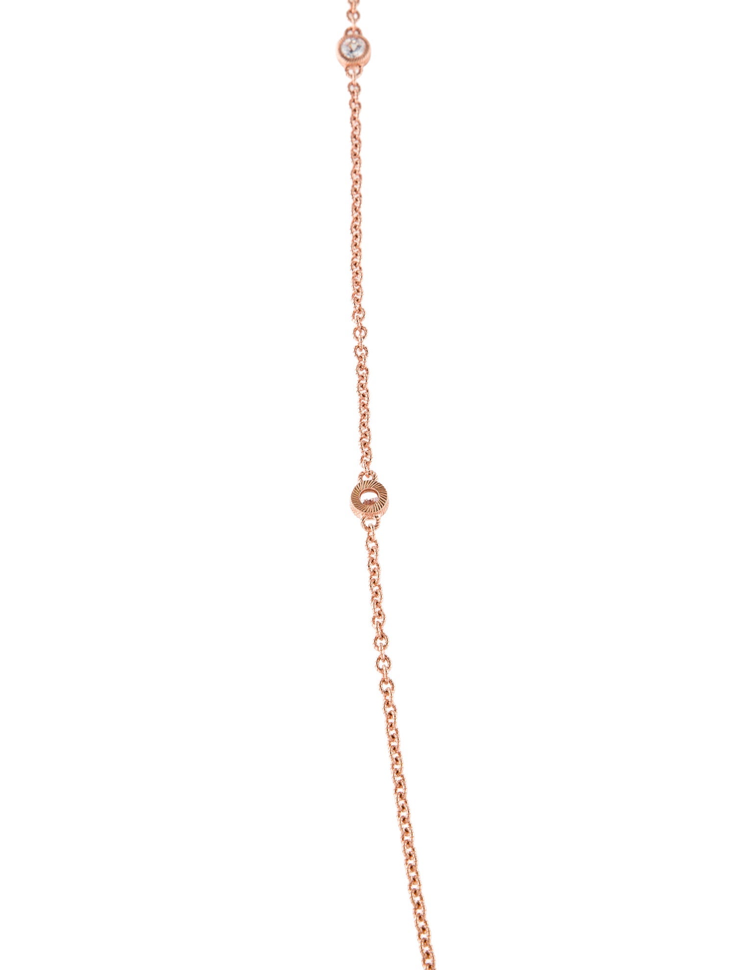 Judith Ripka Cubic Zirconia Station Necklace