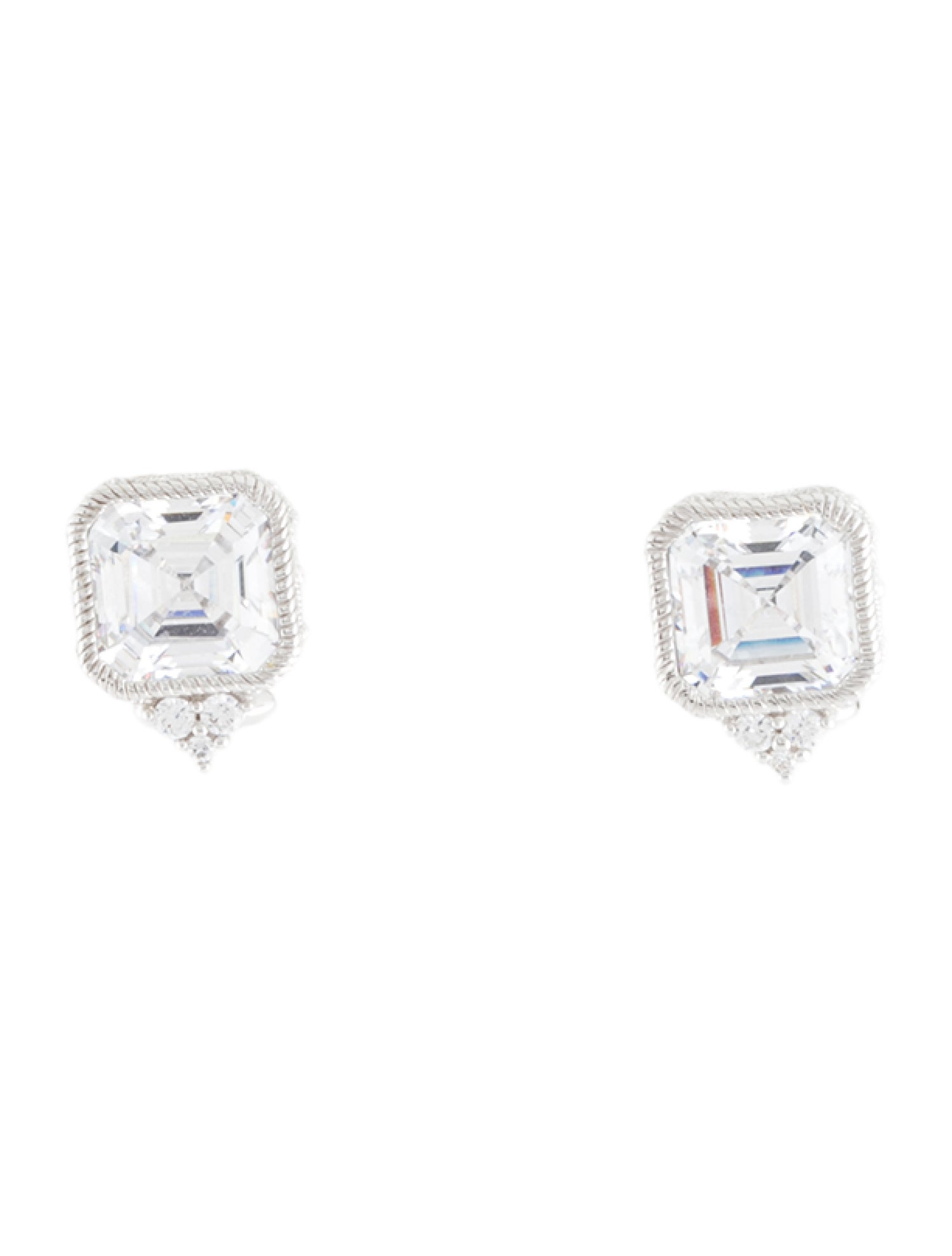 Judith Ripka Cubic Zirconia Earrings
