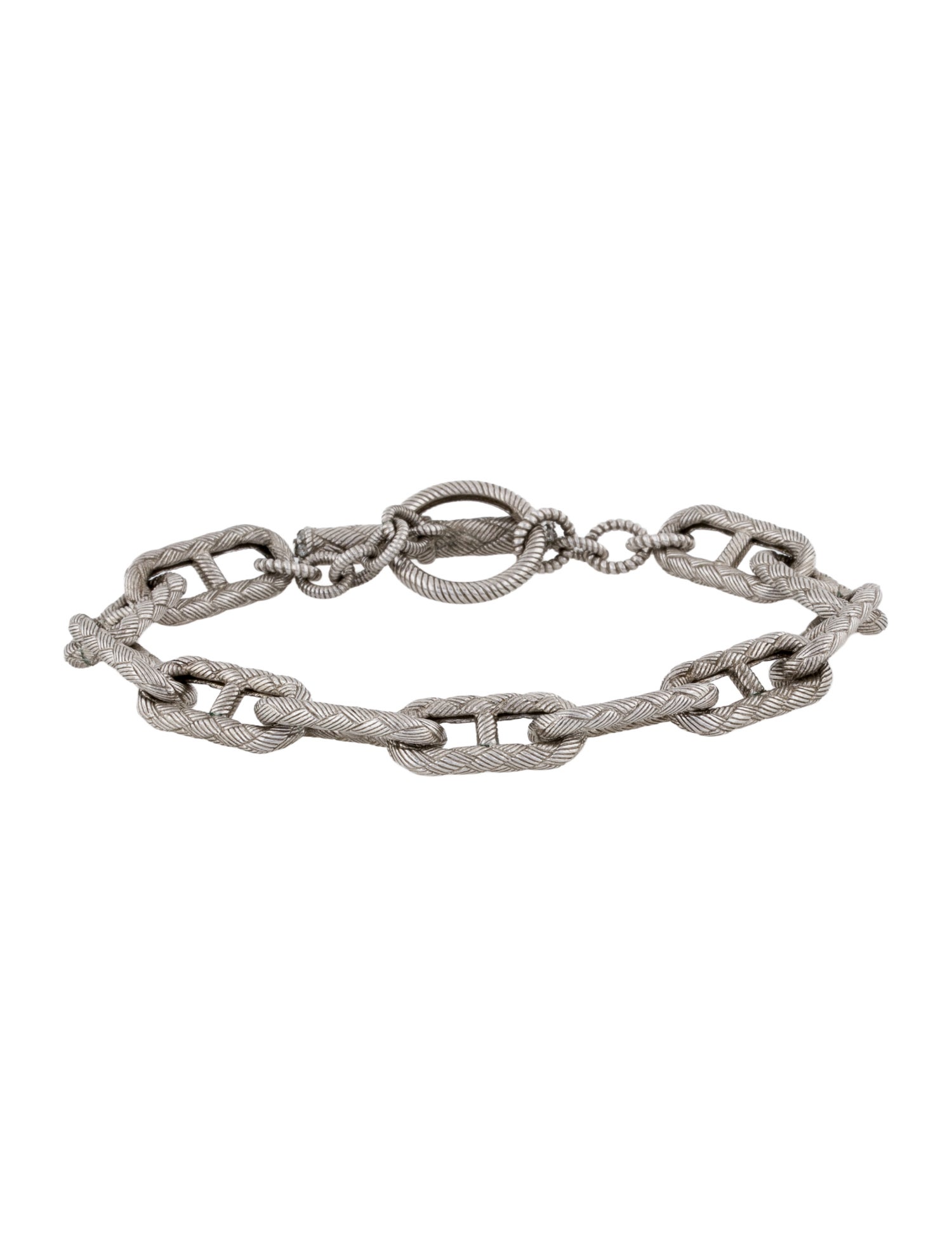 Judith Ripka Cubic Zirconia Toggle Bracelet