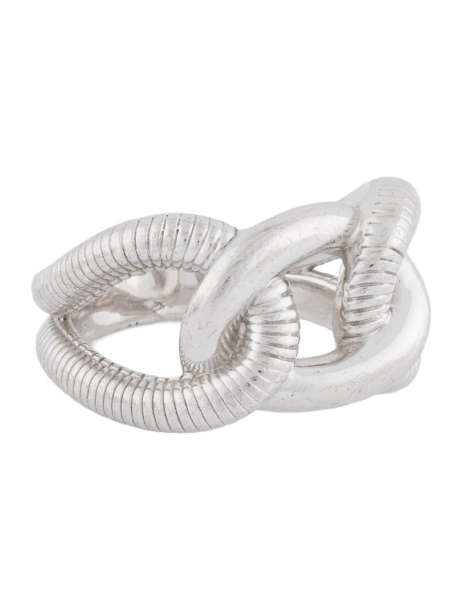 Judith Ripka Eternity Interlocking Link Ring
