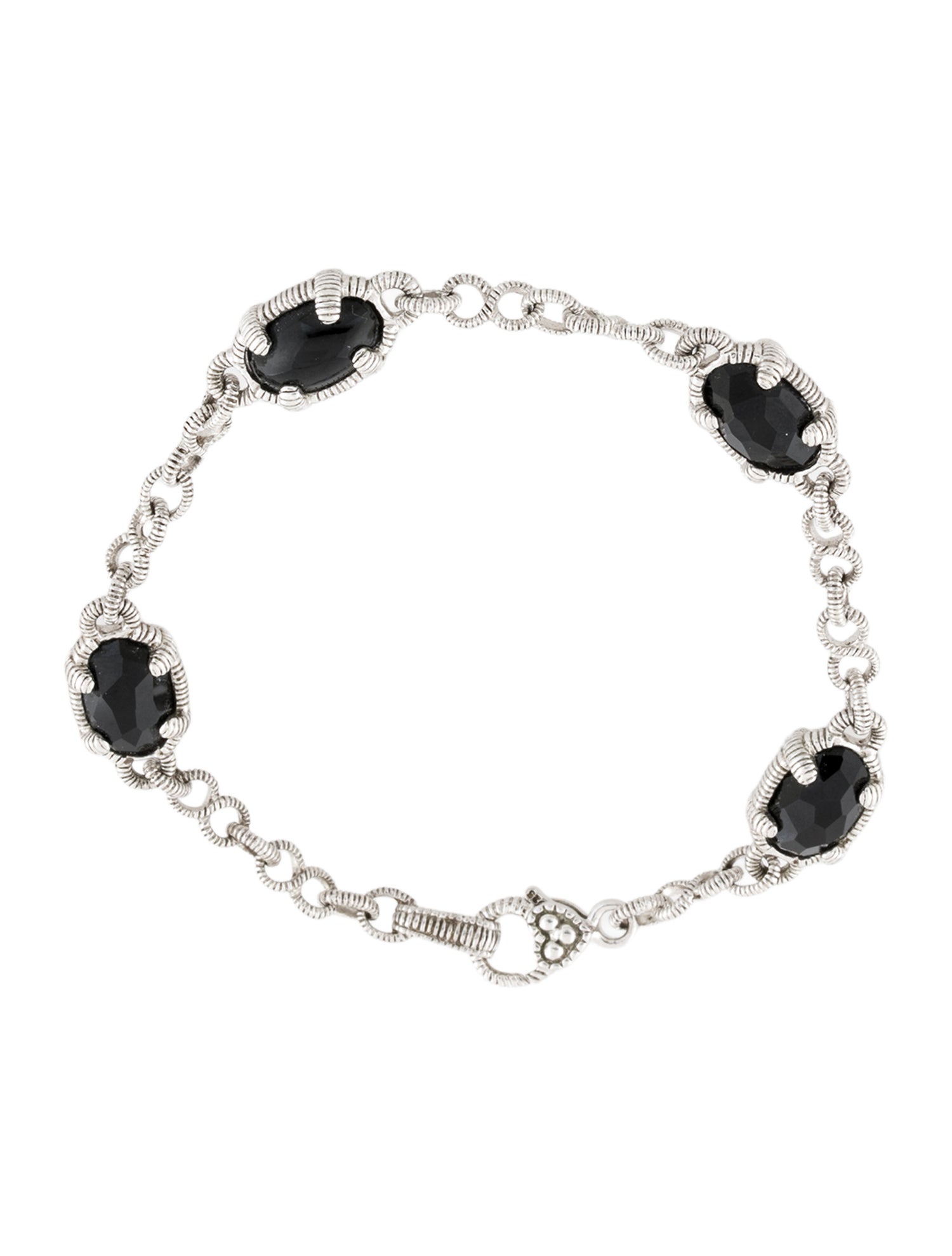 Judith Ripka Onyx Station Bracelet