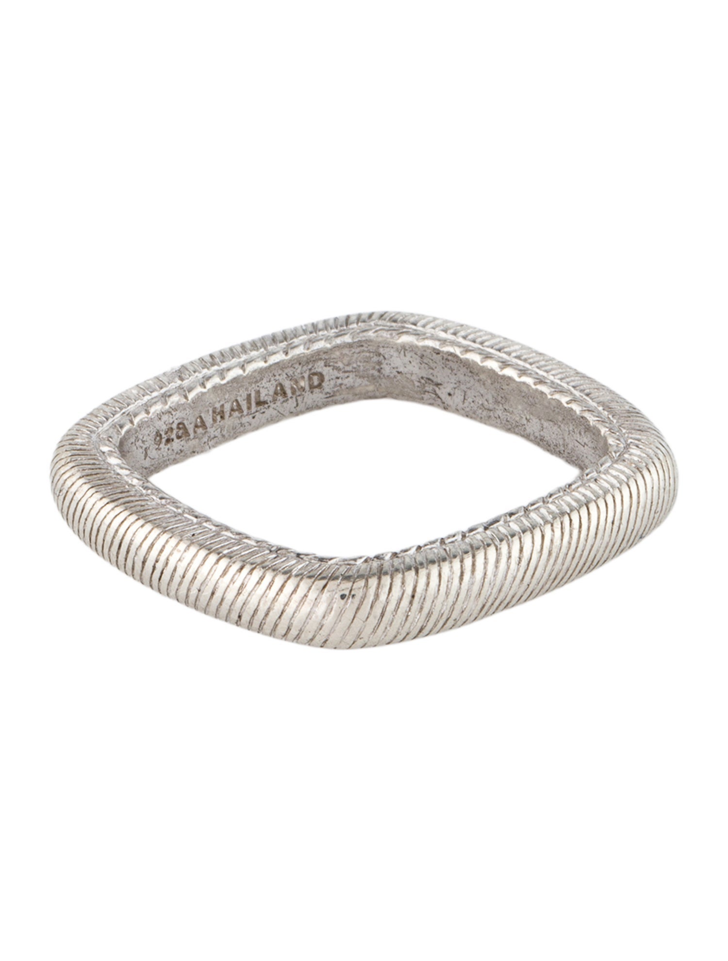 Judith Ripka Textured Square Band